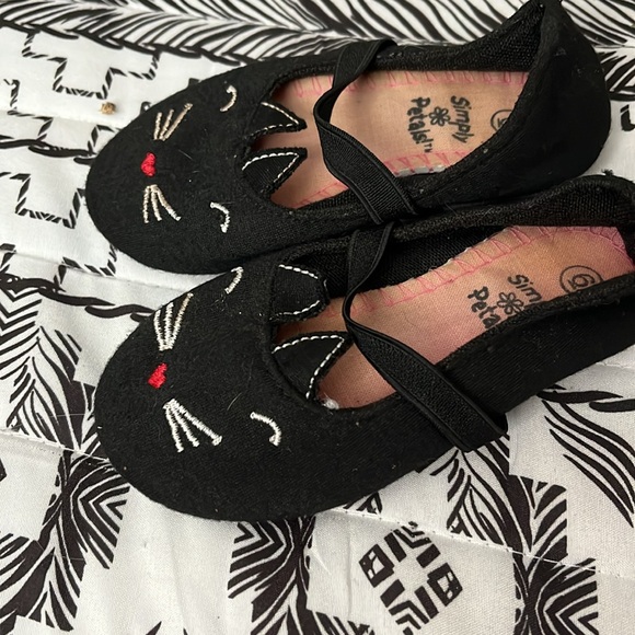 Simply Petals Cat Kitten Flats Slip Ons Size 6 - Picture 4 of 7